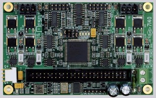 Dual H Bridge Driver handles two inductive loads.