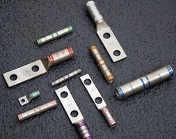Compression Connectors accommodate large cable range.