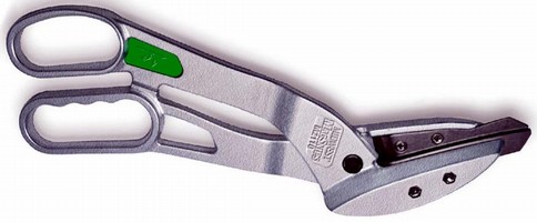 Replaceable Blade Snips feature offset design.