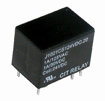 Sub-Miniature DIP Relay suits high-density PCB mounting.