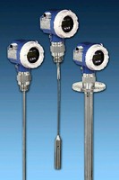 Level Transmitter provides 100 ft measurement range.