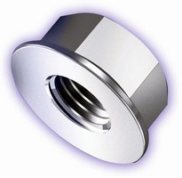 Flange Lock Nuts resist corrosion in harsh environments.