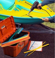 Plastic Welding Kit is designed for watercraft repair.