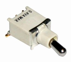 Toggle Switch is designed for surface mounting.