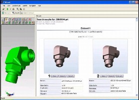 Software provides shape-based CAD search engine.