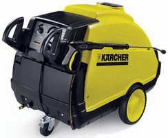 Hot Water Pressure Washers deliver up to 3,000 psi.