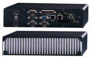 Embedded Industrial Computer features fanless operation.