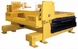 Steel Coil Manipulator has 12,000 lb capacity.