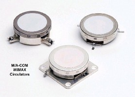 Surface-Mount Circulators target WiMAX applications.