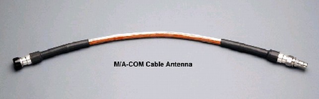 Radiating Cable Antennas operate over 400-6,000 MHz range.