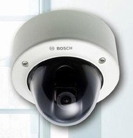 IP Cameras feature high-impact vandal-resistant dome.