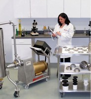 Homogenization Laboratory performs material analysis.