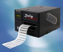 Desktop Thermal Printer creates wire markers and labels.