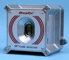 Flame Detector features sealed electronic and sensor section.