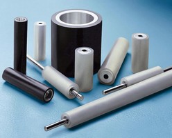 Very Small to Very Long and Large Diameter Cleaning Rollers (Sticky/Tacky) Now Manufactured in Hiawatha Rubber's New Clean Room