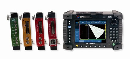 Olympus NDT Adds to the OmniScan MX Product Line-Two New Entry-Level, Low-Cost Modules-for Manual Phased Array Inspection