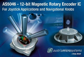 Magnetic Rotary Encoder IC suits human interface devices.