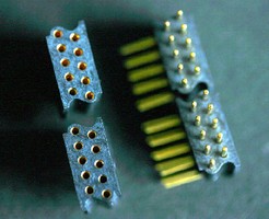 Printed Circuit Connector features modular design.