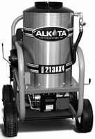 Hot Water Pressure Washer offers job-to-job portability.