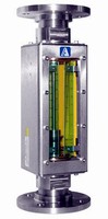 Flanged Rotameter suits industrial air and water service.