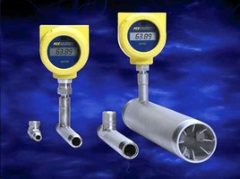 Mass Flow Meter measures gases in crowded installations.
