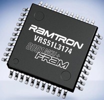 FRAM-Enhanced(TM) MCU comes in standard 8051 package.