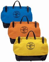 Colored Tool Bags help keep workers organized.