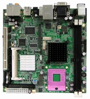 Mini-ITX Board suits multimedia applications.