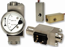 Set-Point Flowswitches come in adjustable and fixed models.