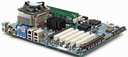 ATX Industrial Motherboard utilizes Core 2 Duo technology.