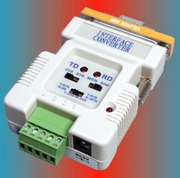 Interface Converters allow data transmission up to 4,000 ft.