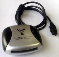 Memory Card Reader handles FireWire 800 to CF operations.
