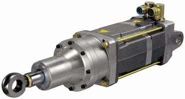 All-Electric Cylinders are suited for robotic spot-welding.