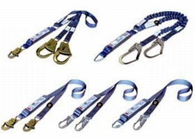 Fall Protection Lanyards safeguard heavy working loads.