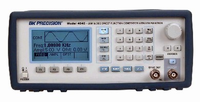 Sweep Function Generator offers sampling rates up to 20 Hz.