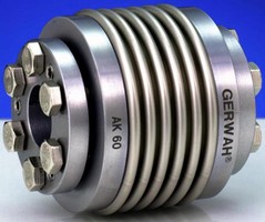 Metal Bellows Couplings feature conical flanges.