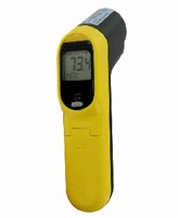 Infrared Thermometer features handheld design.