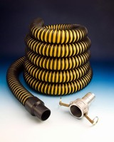 Liquid Suction and Pumping Hose features leak-proof cuffs.