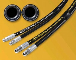 Bonded Rubber Hoses target hydraulic applications.