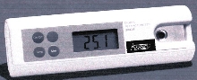 Refractometer has measuring range of 0-35%.