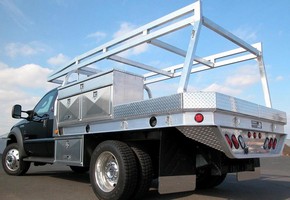 Marine-Grade Flatbed lets trucks carry heavier payloads.