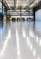 Industrial Floor Finish withstands high-traffic areas.