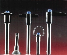 Locking Pins are used where quick release is needed.