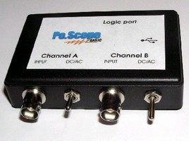USB Scope Adapter combines 6 instruments in 1.