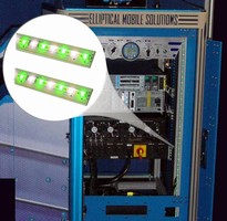 Bi-Color LED Assembly illuminates portable enclosures.