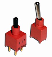 Toggle and Pushbutton Switches feature sub-miniature design.