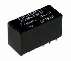 Low Profile Relay features flux-tight construction.