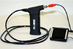 Portable Videoscope suits hard-to-reach areas.