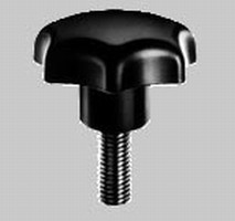 Plastic Hand Knobs are offered in inch sizes.