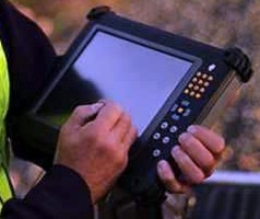 Ruggedized Tablet PC suits harsh environment applications.